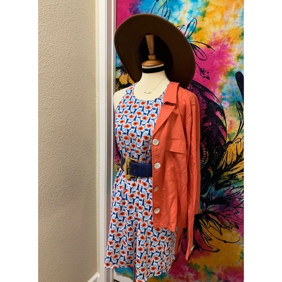 🌈 Beautiful picnic artsy dress - Picture 10 of 11